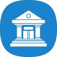 Courthouse Vector Icon Design