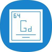 Gadolinium Vector Icon Design