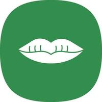 Lips Vector Icon Design