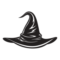 Scary Witch Hat - Generative Ai png