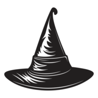 Scary Witch Hat - Generative Ai png