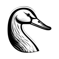 Goose Silhouette - png