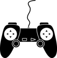 Game controller in flat style. vector