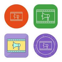 Unique Internet Ads Vector Icon