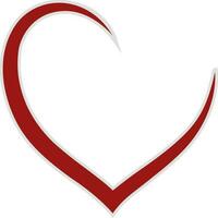 Creative Heart design for Love concept. vector