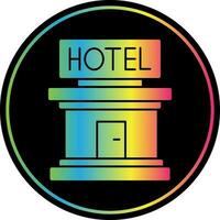 diseño de icono de vector de hotel