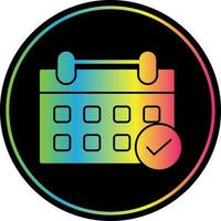 diseño de icono de vector de calendario