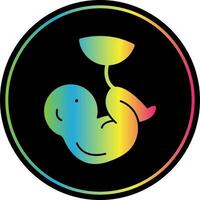 Fetus Vector Icon Design