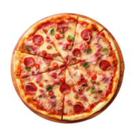 pizza isolado. ilustração ai generativo png