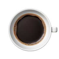 espresso koffie geïsoleerd. illustratie ai generatief png