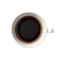 Espresso Kaffee isoliert. Illustration ai generativ png