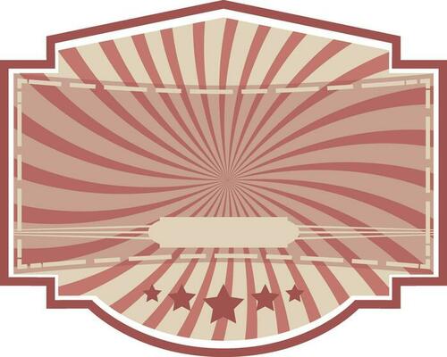 Abstract sticker, tag or label design.
