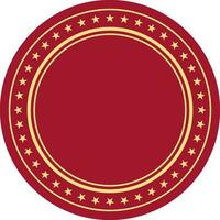 Illustration of a sticker, tag or label. vector