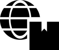 International delivery icon or symbol. vector