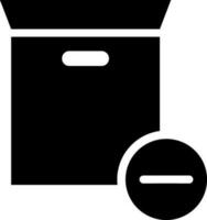 Remove to cart icon or symbol. vector