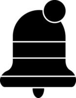 Black And White Bell Icon Or Symbol. vector