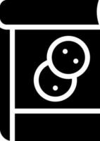 Manual Astronaut Icon In black and white Color. vector