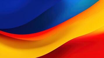 Colombia independence day, national colored flag close up background. . photo