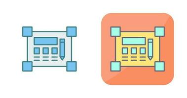 Blueprint Vector Icon