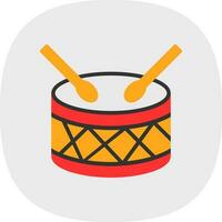 Drum Vector Icon Design