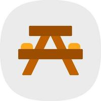 Bench Vector Icon Design