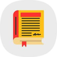 Book Vector Icon Design