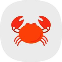 Crab Vector Icon Design