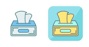 Tissue Box Vector Icon