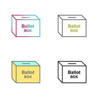 Ballot Box Vector Icon