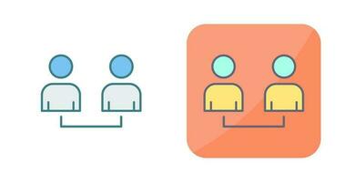 Connected Users Vector Icon