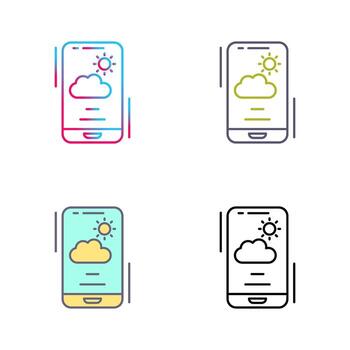 icono de vector de nube