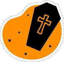 Graveyard Icon, Halloween vector