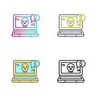 Online Fraud Vector Icon