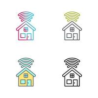 Smart House Vector Icon