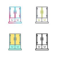 Cabinet Drawer Vector Icon