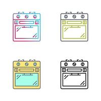 Stove Vector Icon