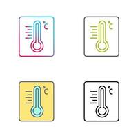 Thermometer Vector Icon