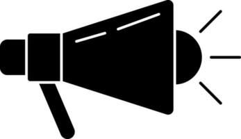 Isolated loudspeaker icon or symbol. vector
