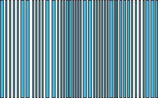 Blue and black bar code on white background. vector
