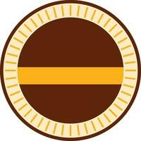 Flat illustration of a sticker, tag or label. vector