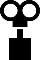 Wind up tool icon in flat style. vector