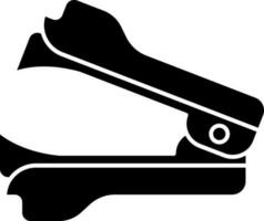 Stapler remover icon in flat syle. vector