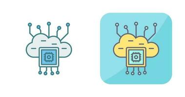 Cloud Computing Vector Icon
