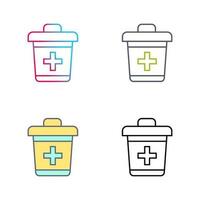 Dustbin Vector Icon