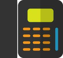 Telephone in flat style. vector