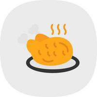 Chicken Vector Icon Design