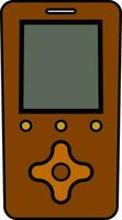 Game controller in flat style. vector
