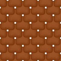Pattern homemade cookie different taste in pastry biscuit vector
