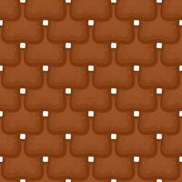 Pattern homemade cookie different taste in pastry biscuit vector