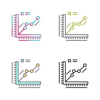 Graph Vector Icon